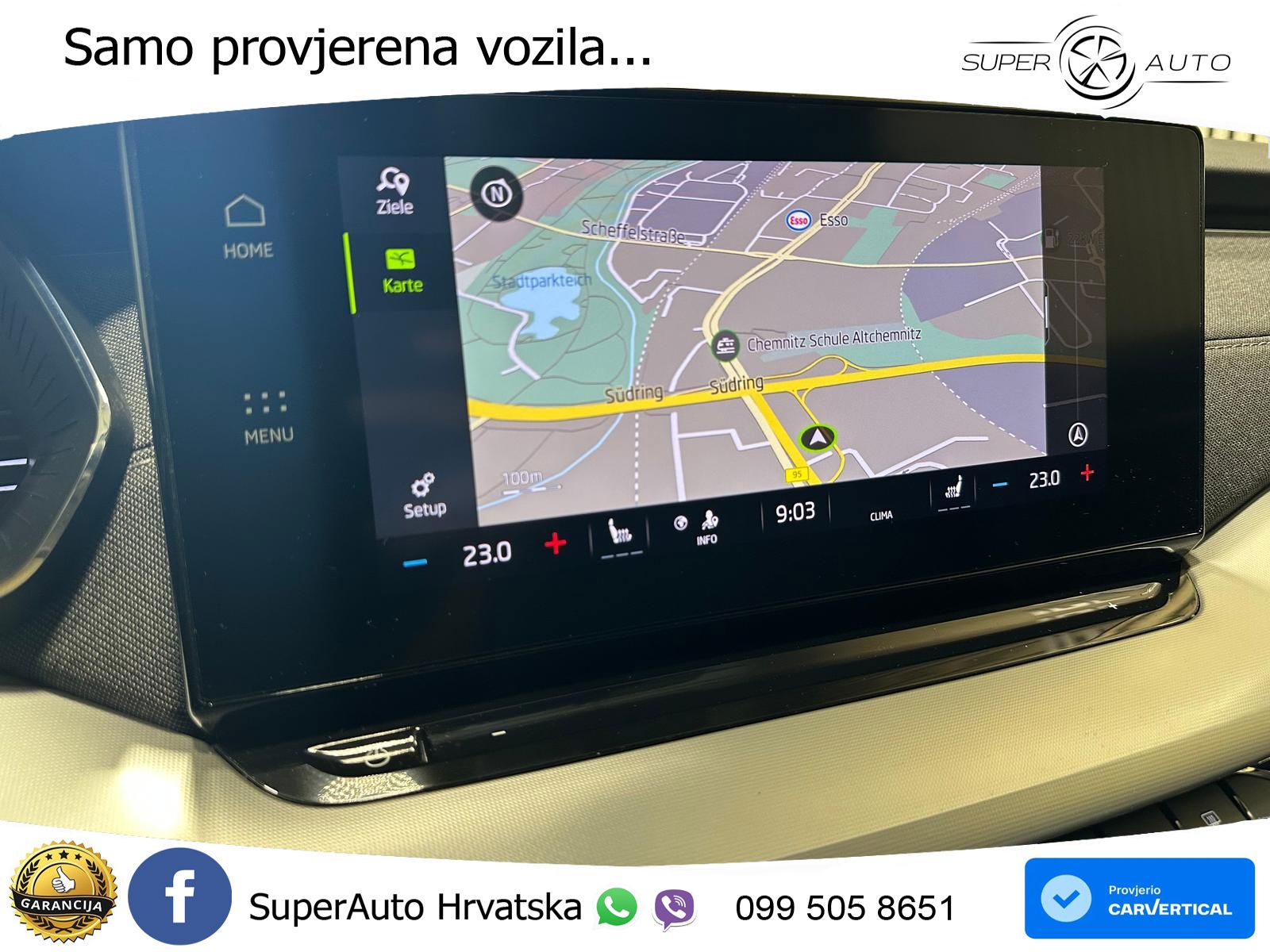 Škoda Octavia Combi 2.0 TSI (190 KS) 4x4 DSG LED+GR SJED+ACC
