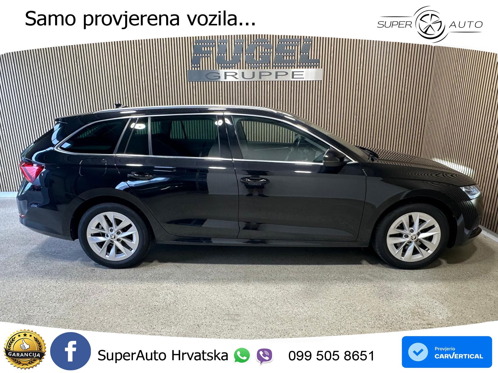 Škoda Octavia Combi 2.0 TSI (190 KS) 4x4 DSG LED+GR SJED+ACC