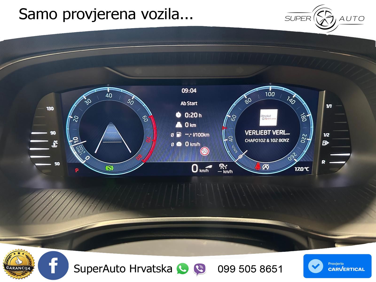 Škoda Octavia Combi 2.0 TSI (190 KS) 4x4 DSG LED+GR SJED+ACC