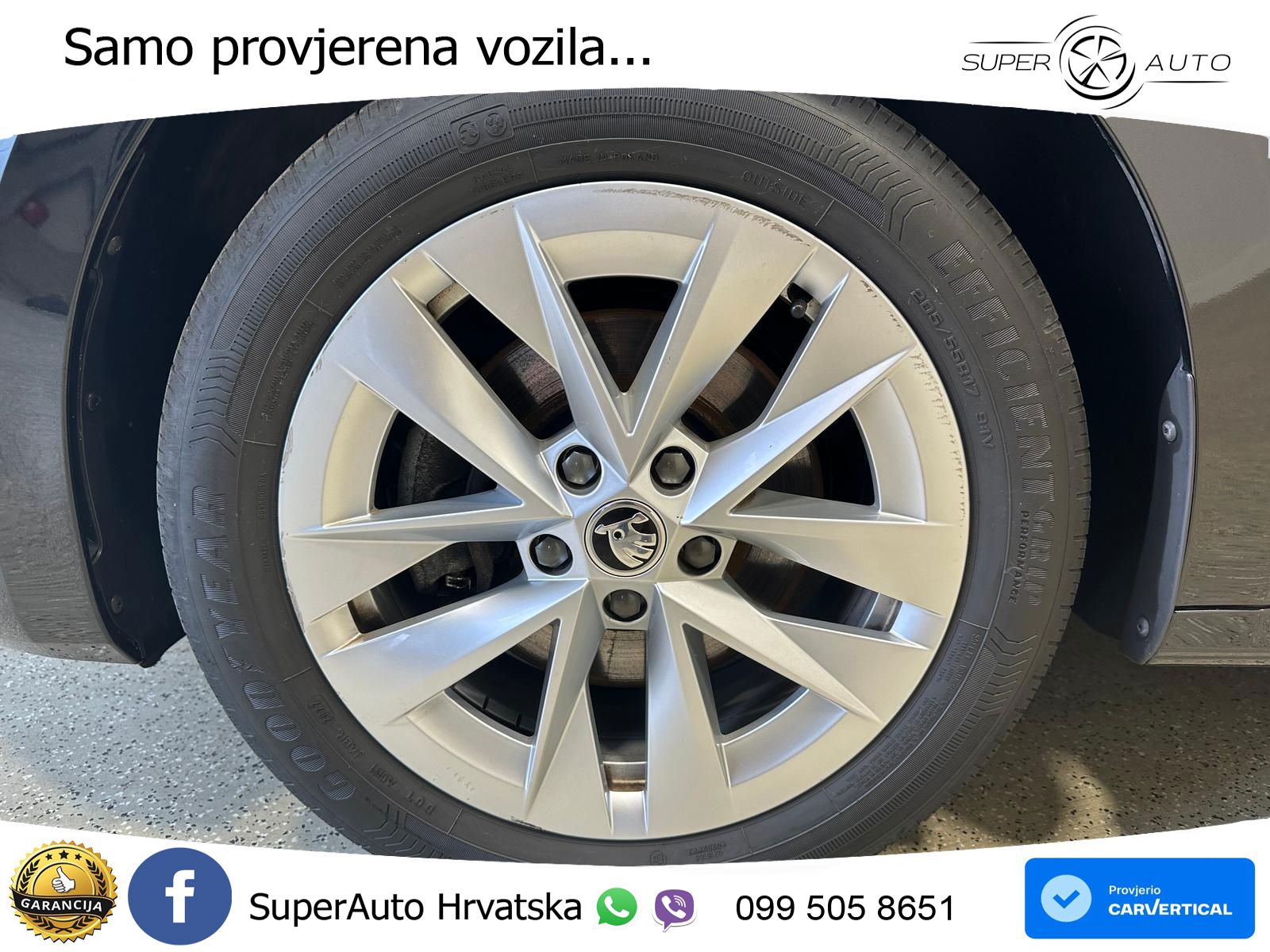 Škoda Octavia Combi 2.0 TSI (190 KS) 4x4 DSG LED+GR SJED+ACC