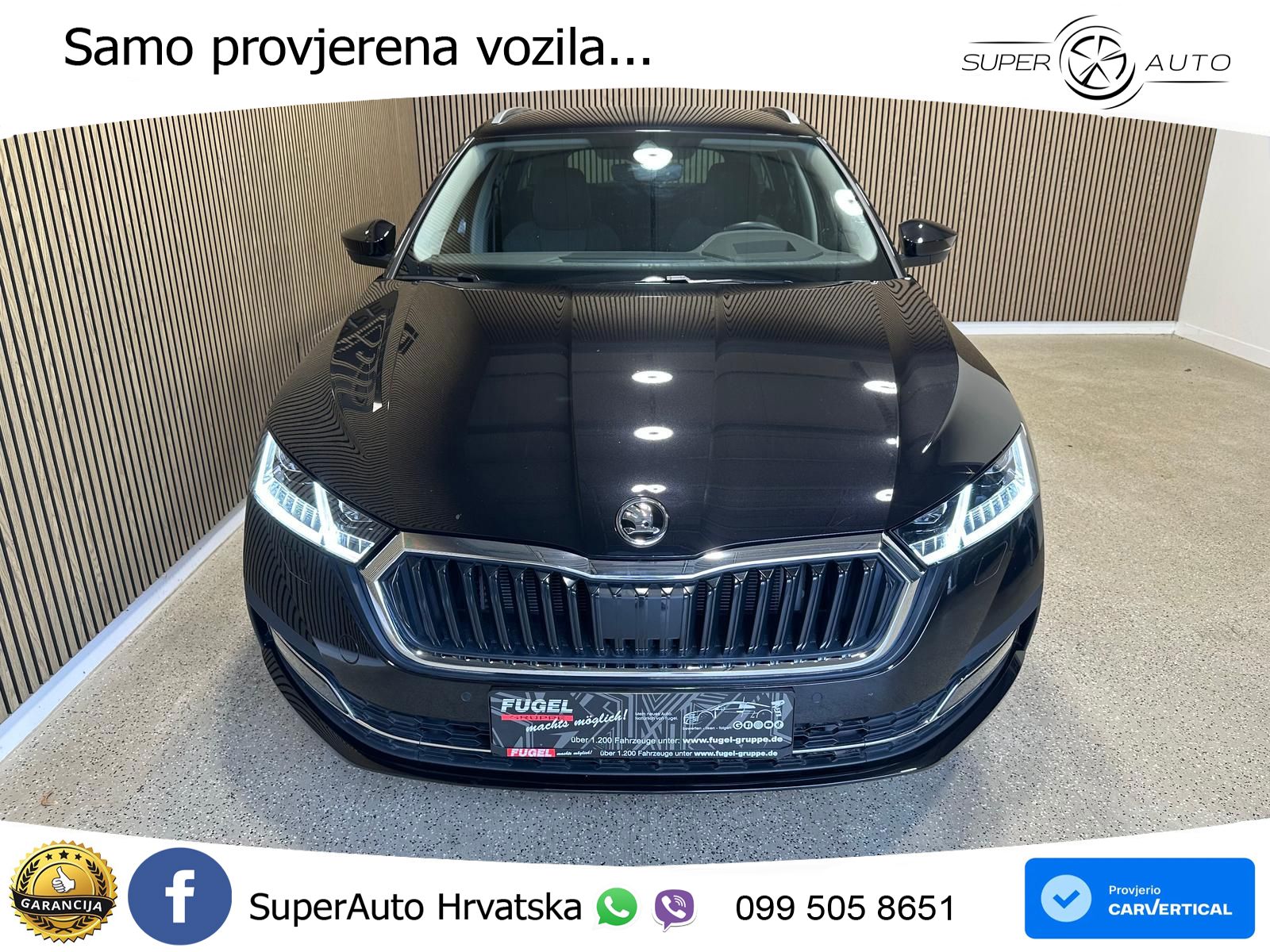 Škoda Octavia Combi 2.0 TSI (190 KS) 4x4 DSG LED+GR SJED+ACC