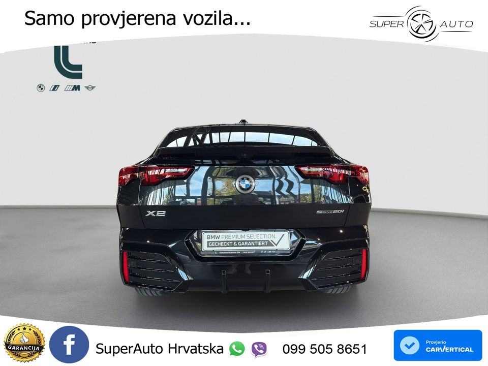 BMW X2 sDrive20i Steptronic M Sport LED+GR SJED+ACC