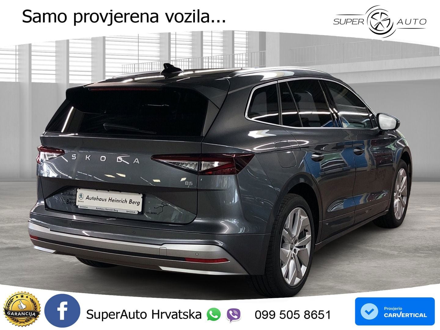 Škoda Enyaq 85 82 kWh (286 KS) Selection LED+GR SJED+ACC