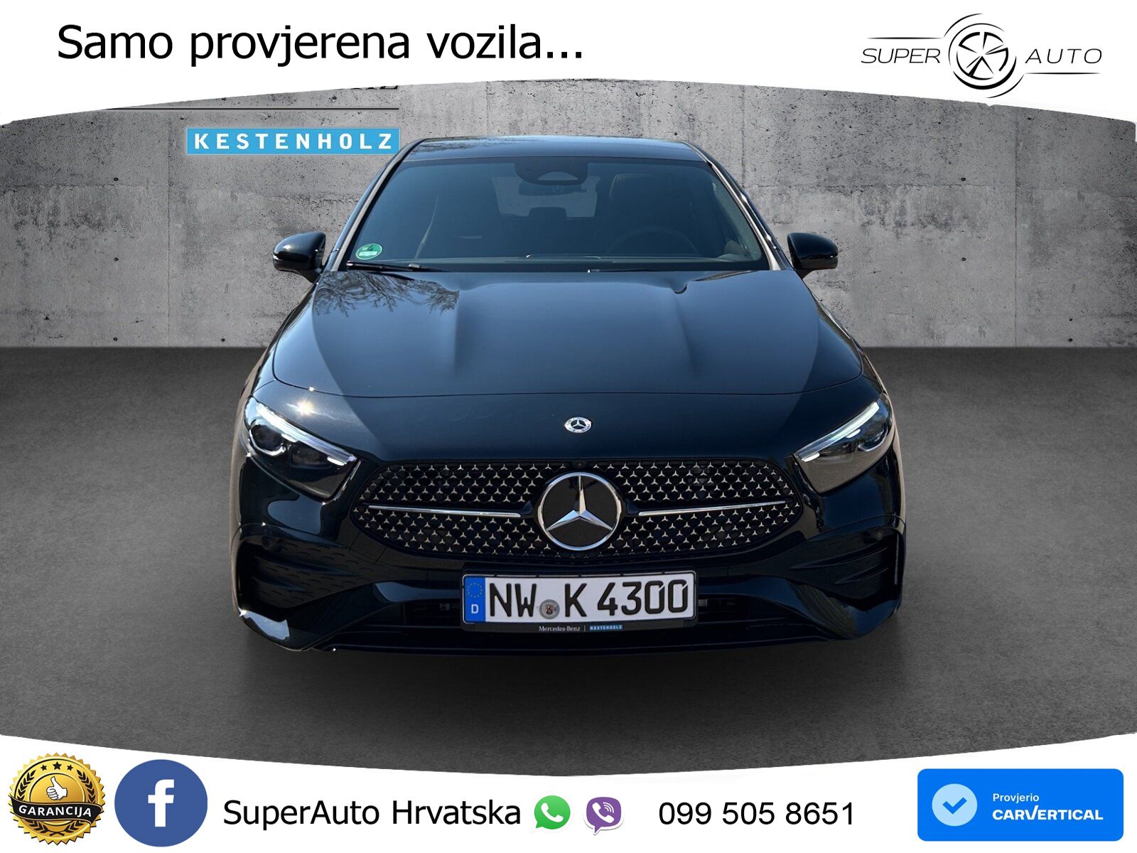 Mercedes-Benz A 200d 8G-DCT AMG ACC+GR SJED+360+PANO