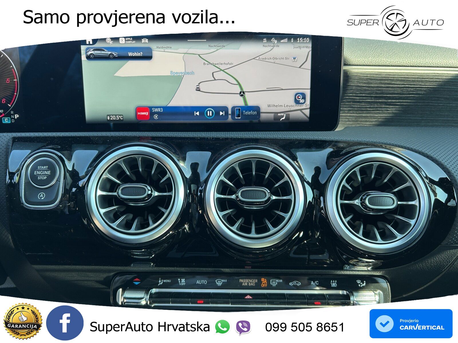 Mercedes-Benz A 200d 8G-DCT AMG ACC+GR SJED+360+PANO