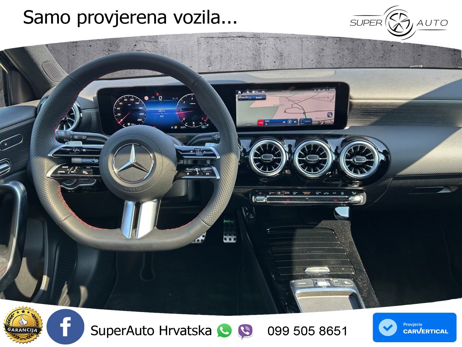 Mercedes-Benz A 200d 8G-DCT AMG ACC+GR SJED+360+PANO