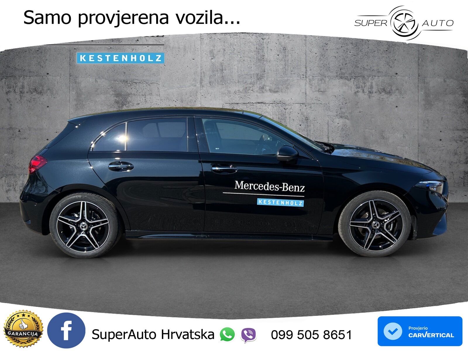 Mercedes-Benz A 200d 8G-DCT AMG ACC+GR SJED+360+PANO
