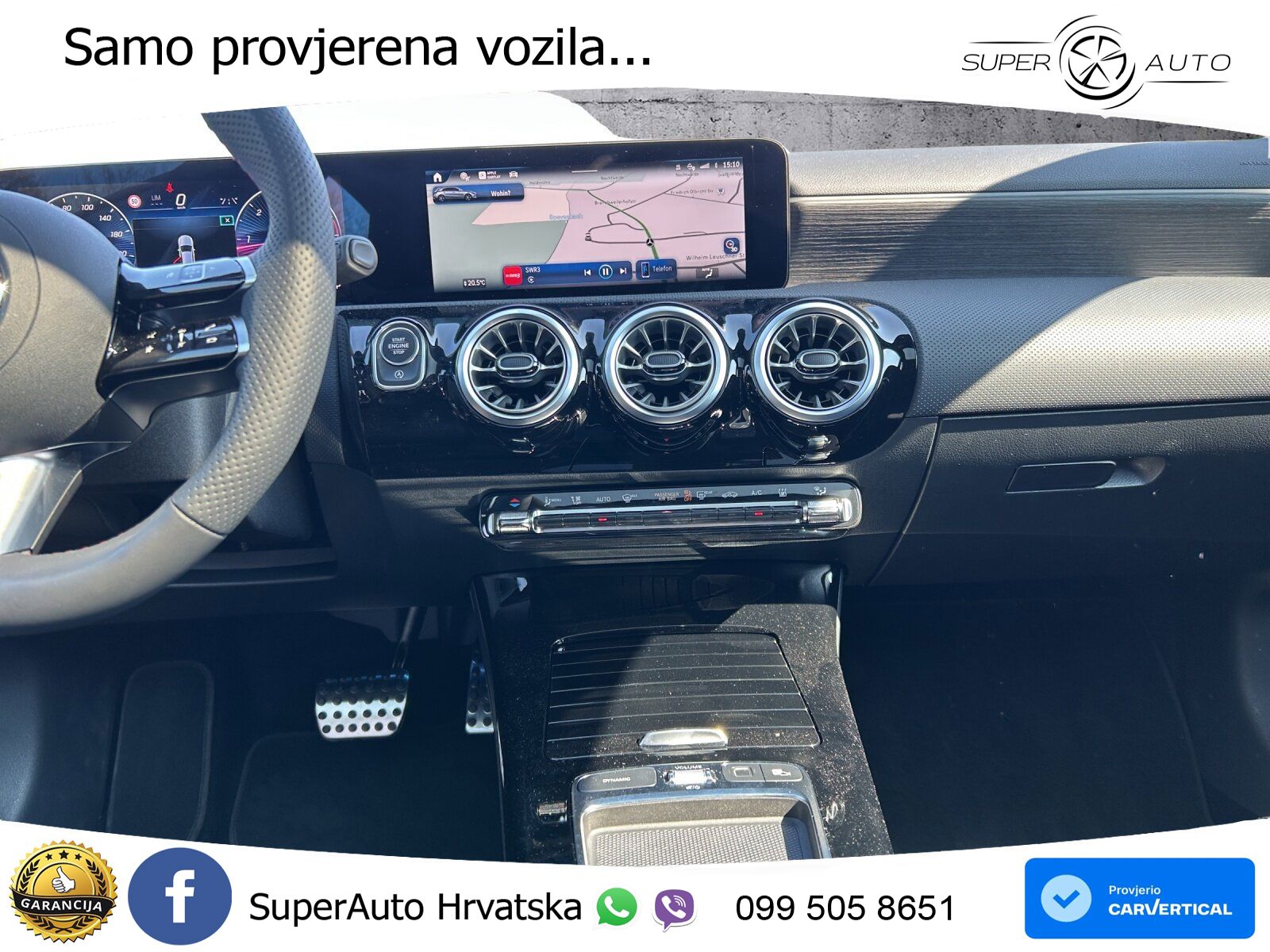 Mercedes-Benz A 200d 8G-DCT AMG ACC+GR SJED+360+PANO