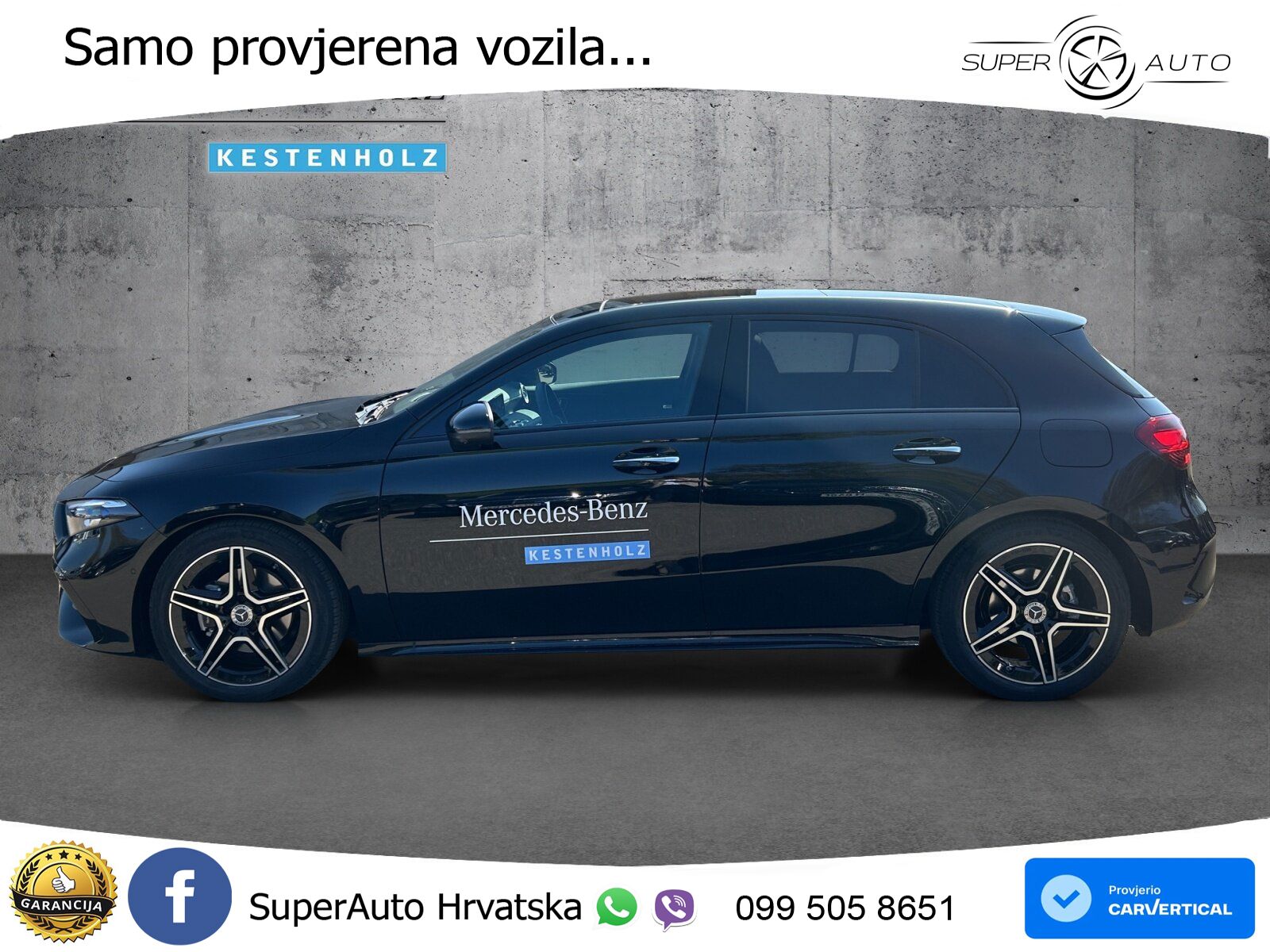 Mercedes-Benz A 200d 8G-DCT AMG ACC+GR SJED+360+PANO