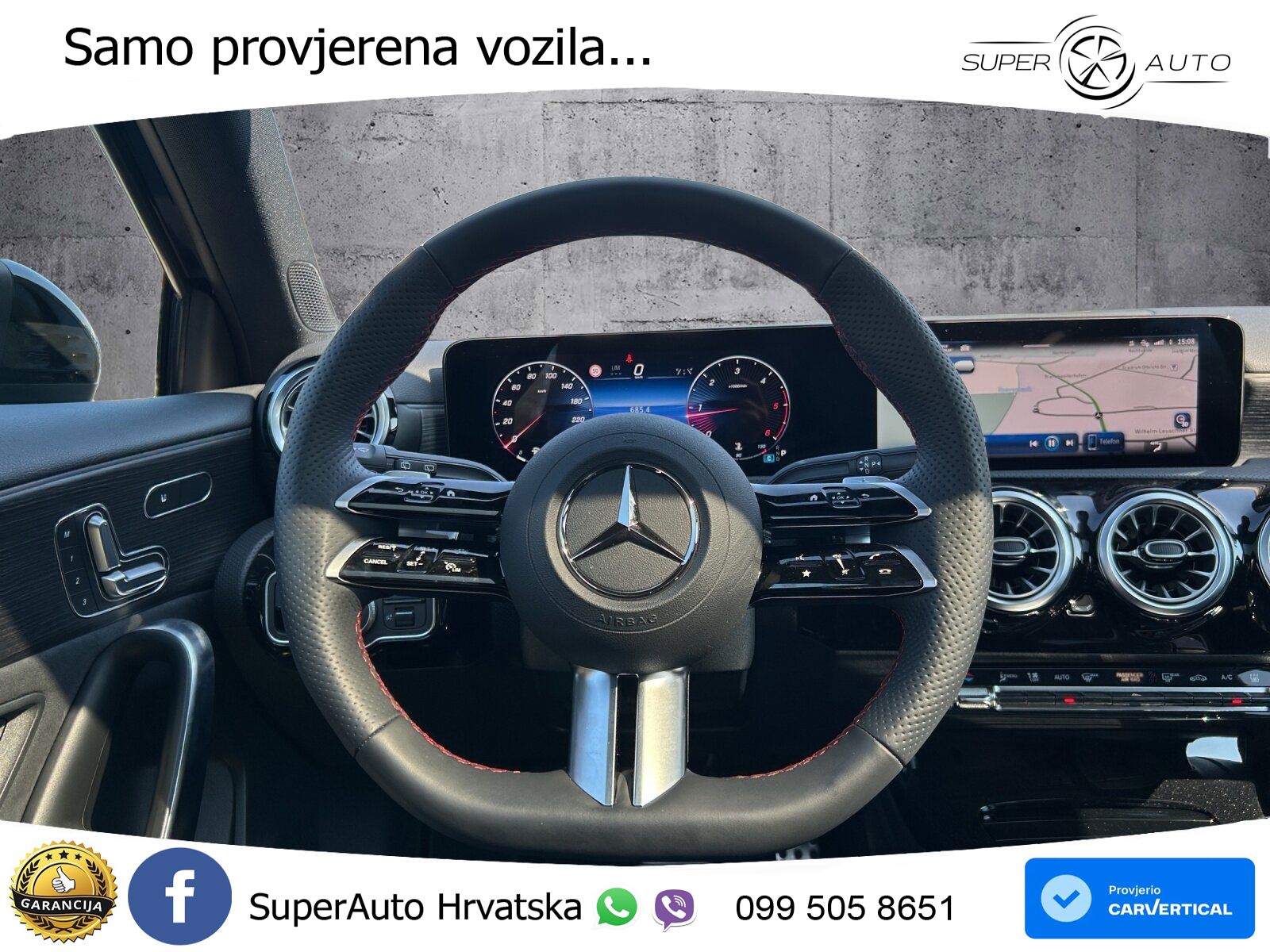 Mercedes-Benz A 200d 8G-DCT AMG ACC+GR SJED+360+PANO