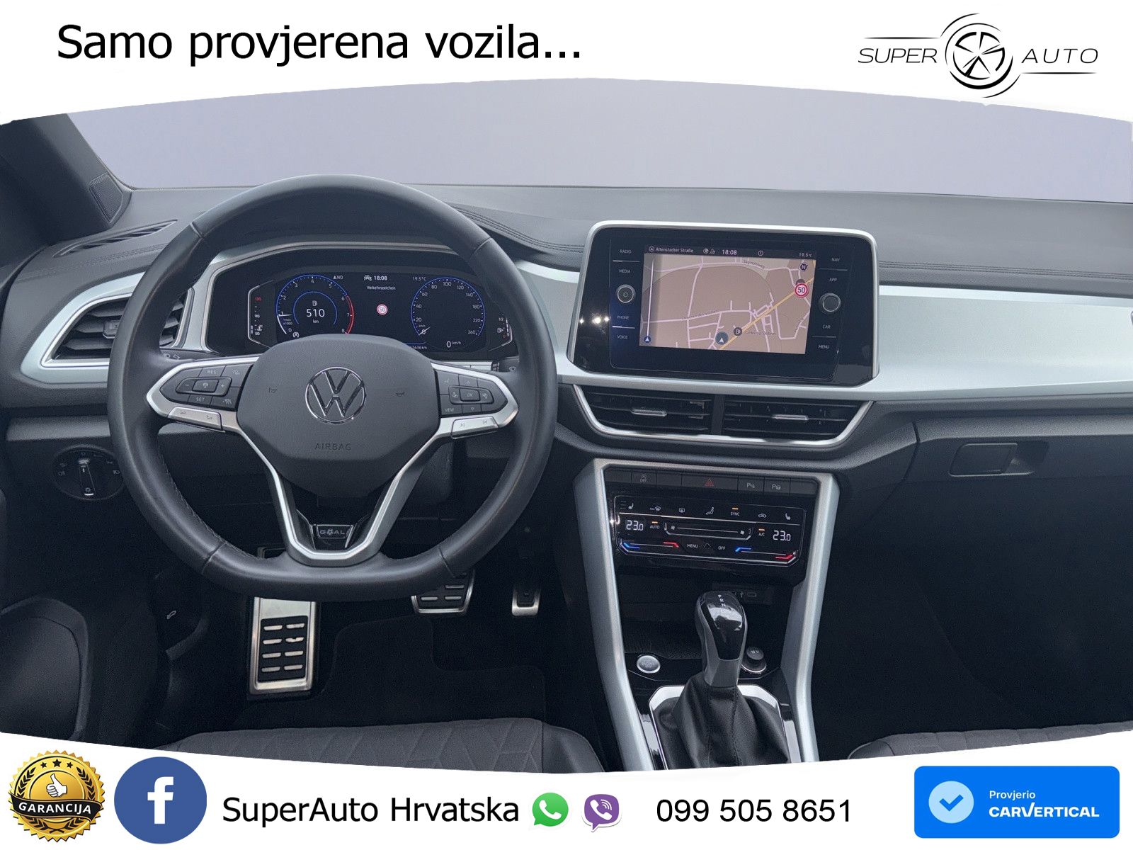 Volkswagen T-Roc 1.5 TSI (150 KS) DSG LED+GR SJED+ACC