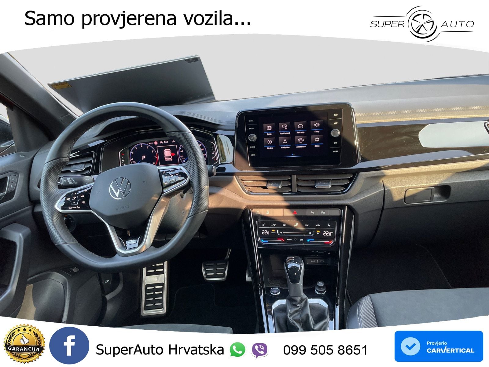 Volkswagen T-Roc 1.5 TSI (150 KS) DSG R-Line LED+GR SJED+ACC