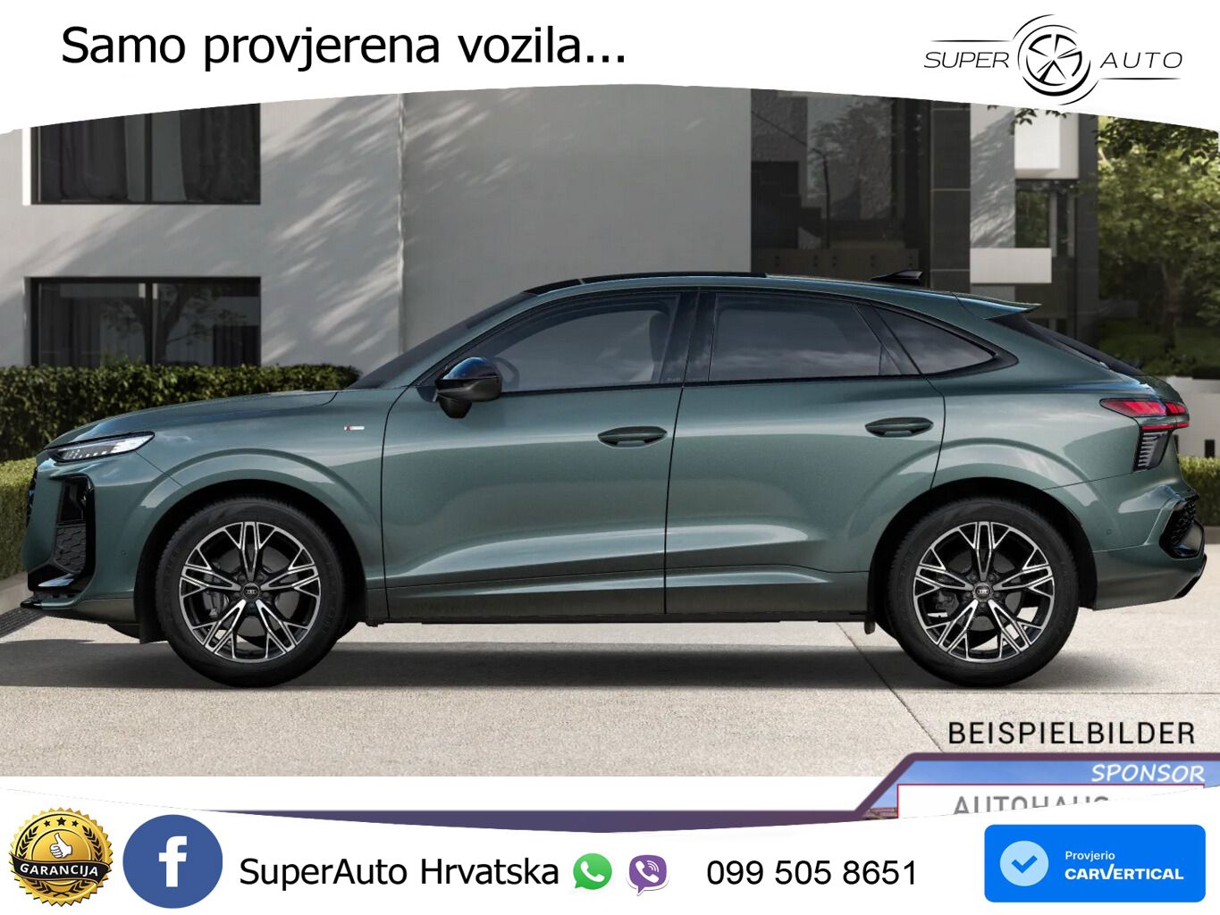 Audi Q3 Sportback 2.0 TDI (150 KS) S tronic LED+GR SJED+ACC