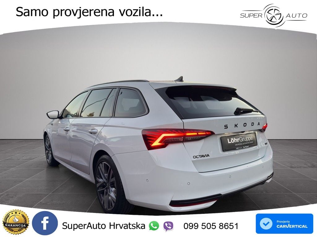 Škoda Octavia Combi 2.0 TSI (204 KS) 4x4 DSG SportLine LED+GR SJED+ACC