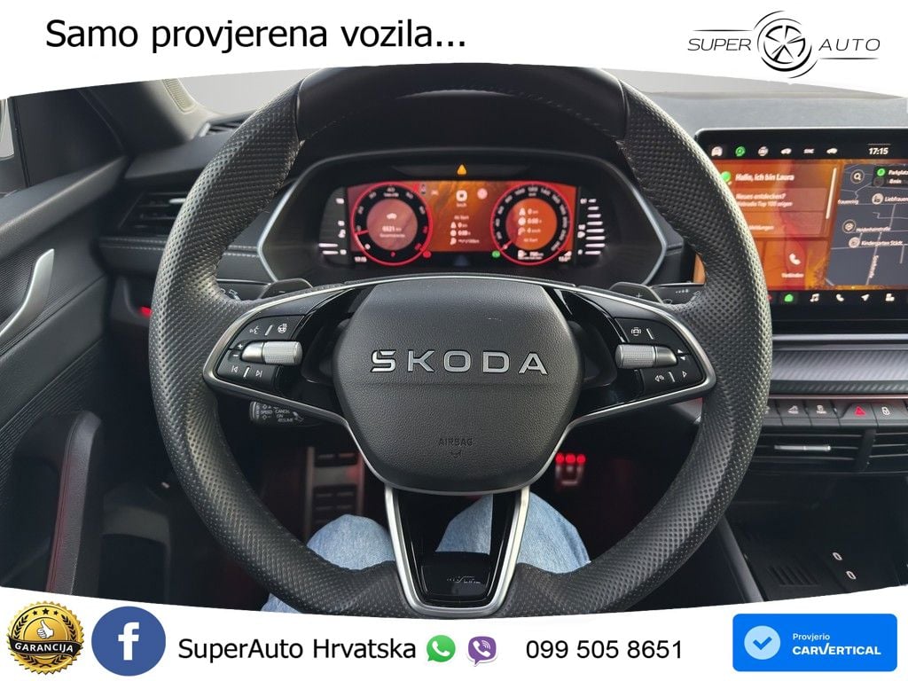 Škoda Octavia Combi 2.0 TSI (204 KS) 4x4 DSG SportLine LED+GR SJED+ACC