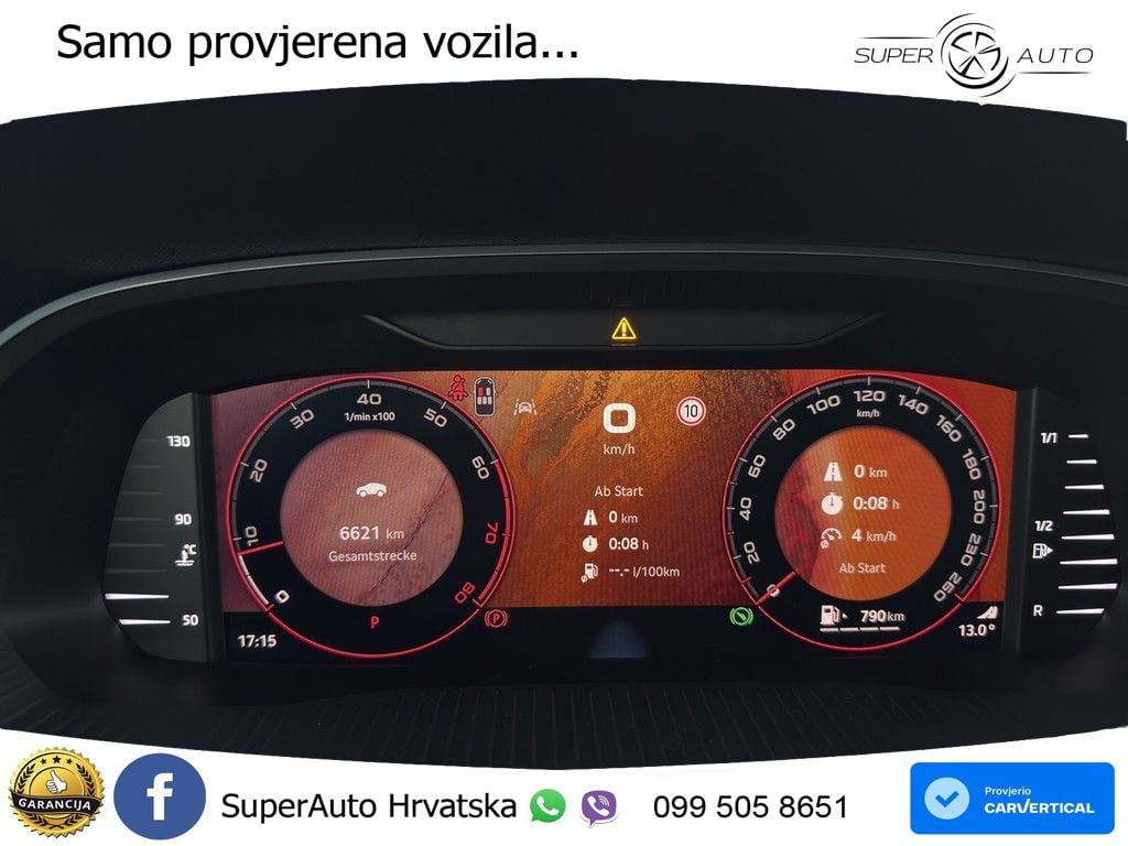 Škoda Octavia Combi 2.0 TSI (204 KS) 4x4 DSG SportLine LED+GR SJED+ACC