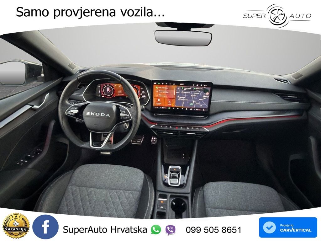 Škoda Octavia Combi 2.0 TSI (204 KS) 4x4 DSG SportLine LED+GR SJED+ACC
