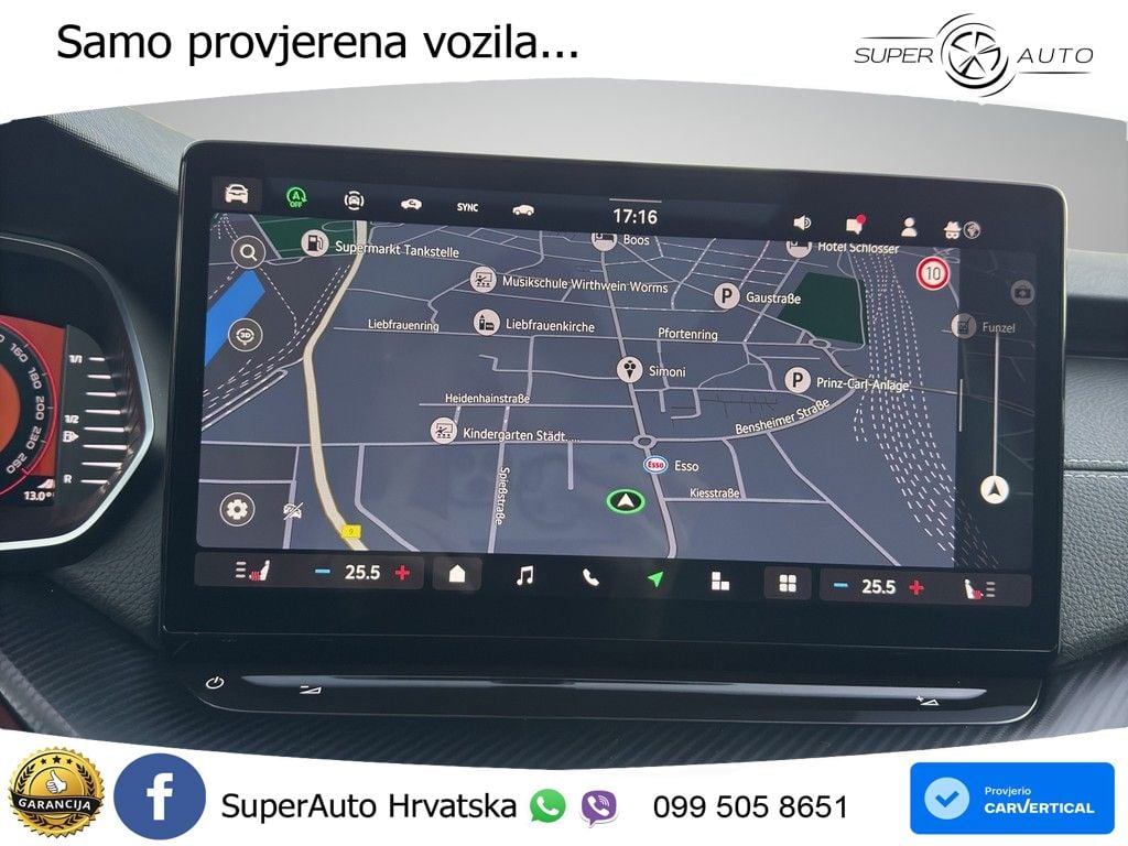 Škoda Octavia Combi 2.0 TSI (204 KS) 4x4 DSG SportLine LED+GR SJED+ACC