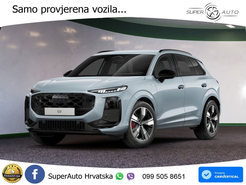 Audi Q3 35 TFSI (150 KS) S tronic LED+GR SJED+ACC