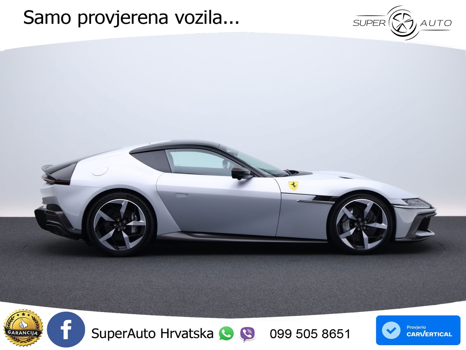 Ferrari 12Cilindri Spider 6.5 V12 (830 KS) F1 DCT LED+GR SJED+ACC