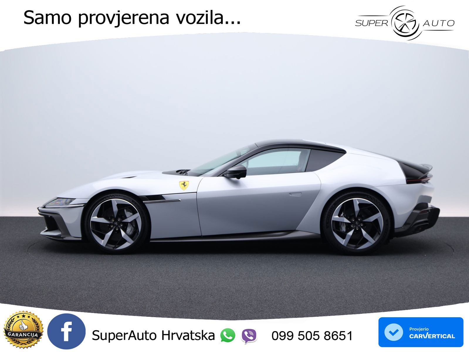 Ferrari 12Cilindri Spider 6.5 V12 (830 KS) F1 DCT LED+GR SJED+ACC