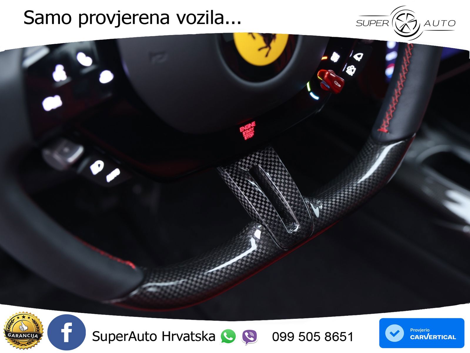 Ferrari 12Cilindri Spider 6.5 V12 (830 KS) F1 DCT LED+GR SJED+ACC