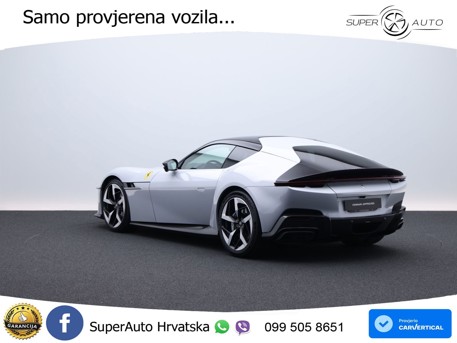 Ferrari 12Cilindri Spider 6.5 V12 (830 KS) F1 DCT LED+GR SJED+ACC