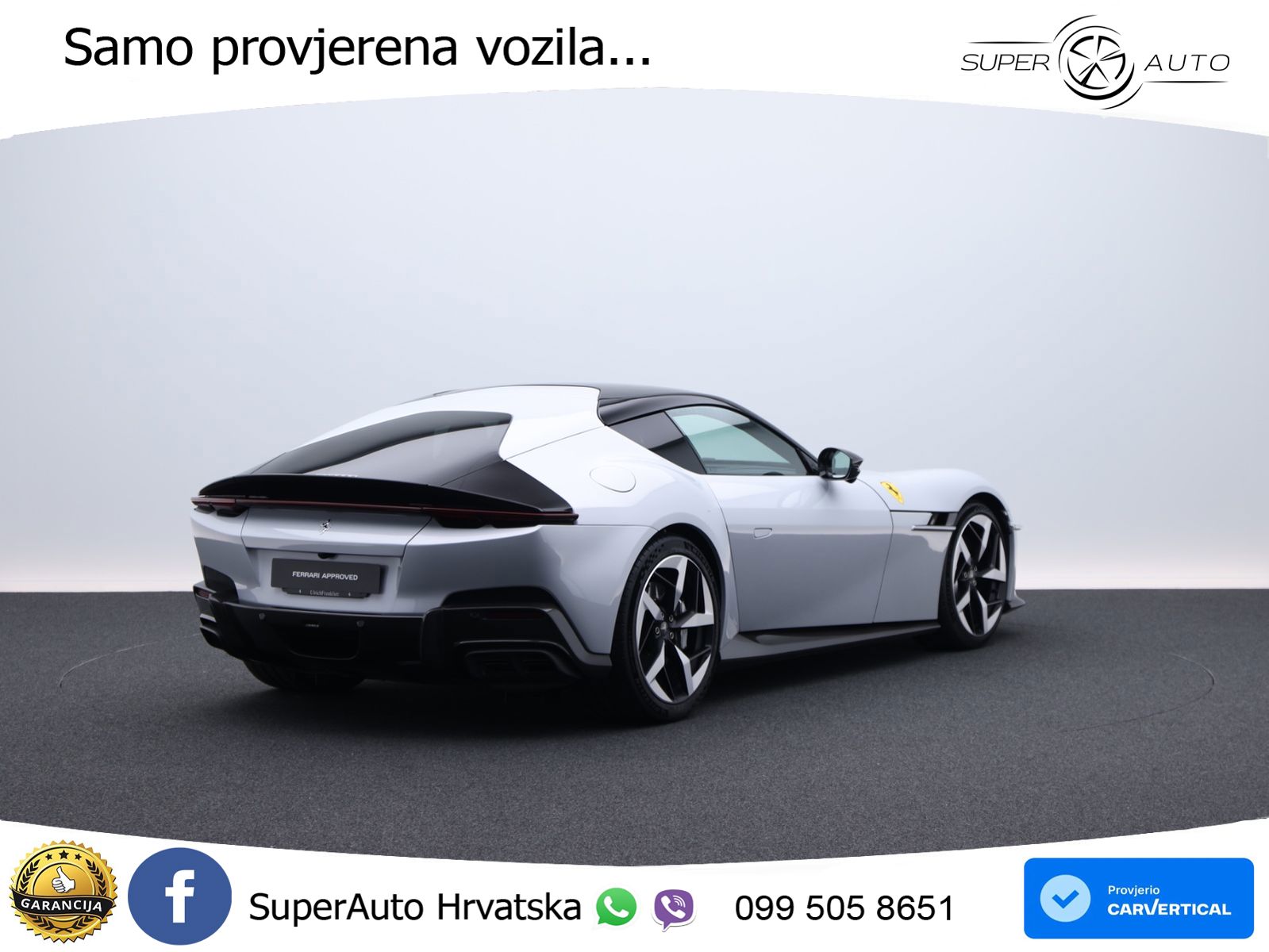 Ferrari 12Cilindri Spider 6.5 V12 (830 KS) F1 DCT LED+GR SJED+ACC