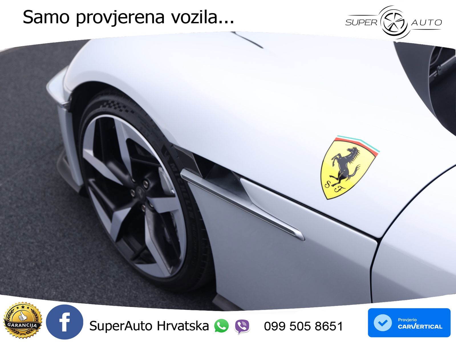Ferrari 12Cilindri Spider 6.5 V12 (830 KS) F1 DCT LED+GR SJED+ACC