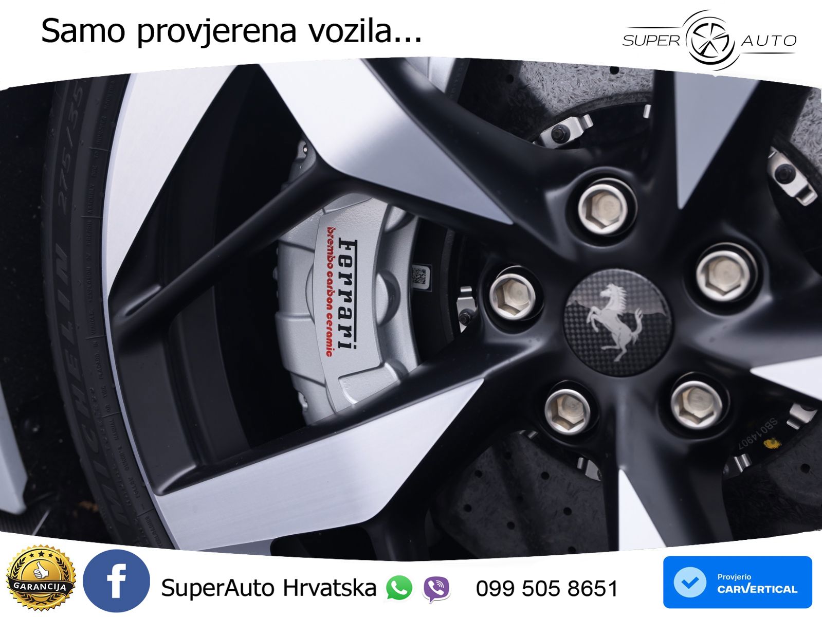 Ferrari 12Cilindri Spider 6.5 V12 (830 KS) F1 DCT LED+GR SJED+ACC