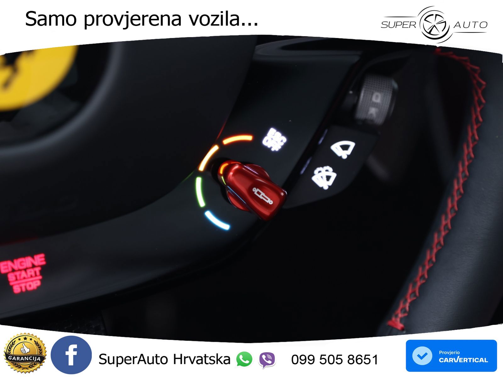 Ferrari 12Cilindri Spider 6.5 V12 (830 KS) F1 DCT LED+GR SJED+ACC
