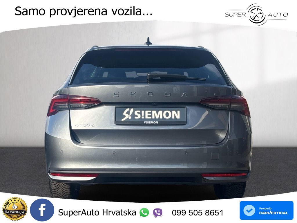 Škoda Octavia Combi 2.0 TDI (150 KS) DSG LED+GR SJED+ACC