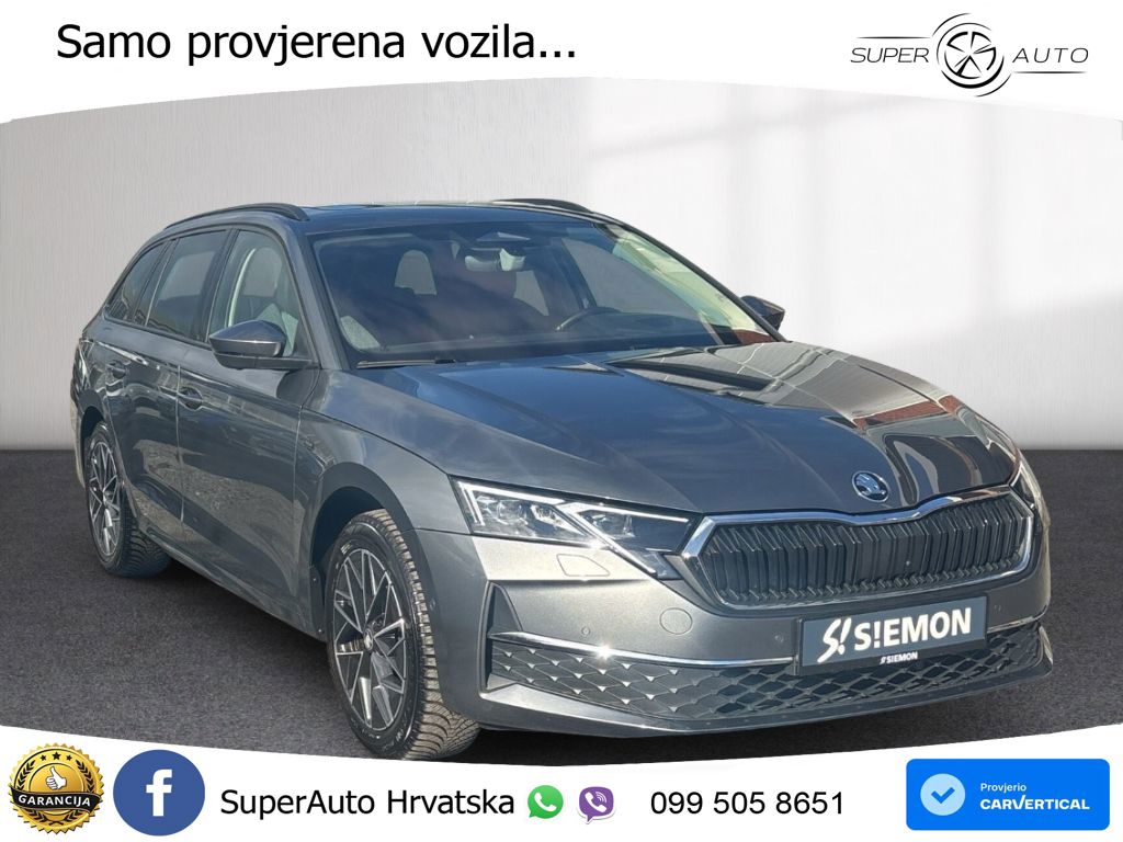 Škoda Octavia Combi 2.0 TDI (150 KS) DSG LED+GR SJED+ACC