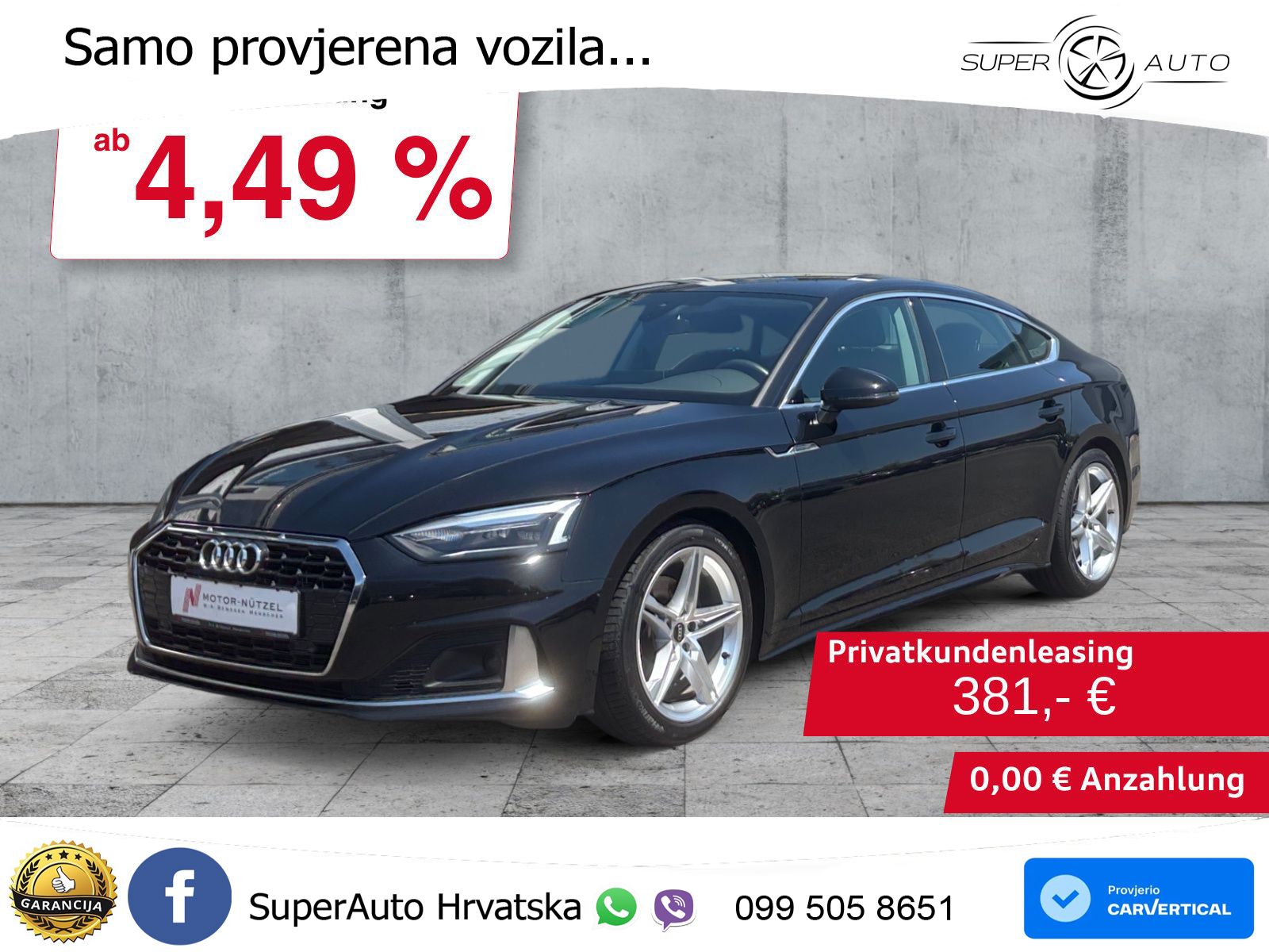 Audi A5 Sportback 35 TDI (163 KS) S tronic advanced
