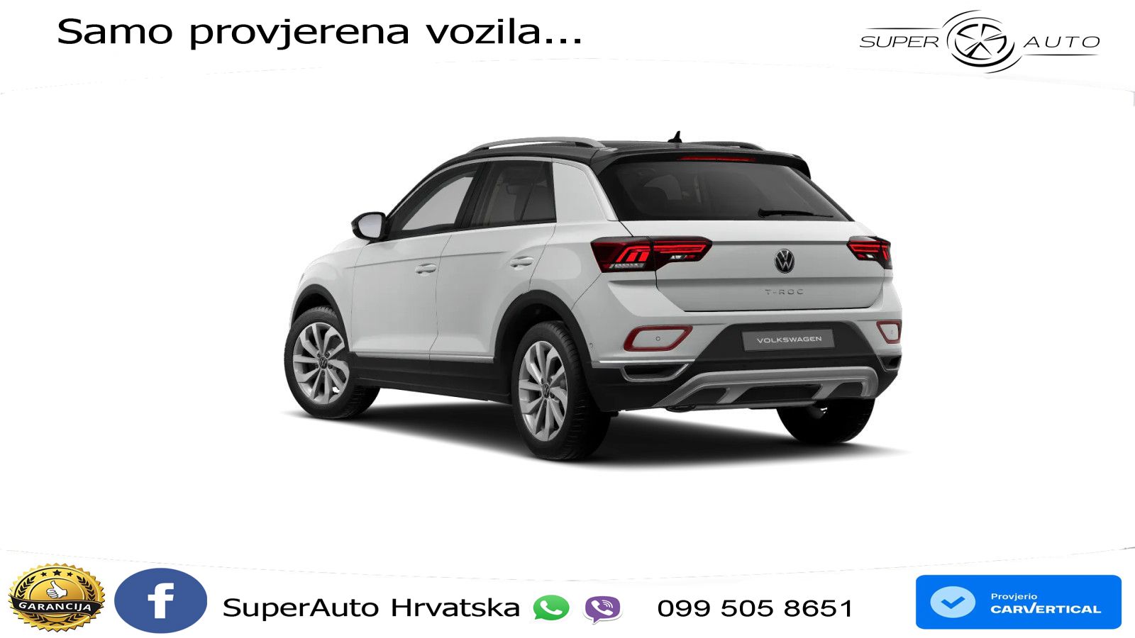 Volkswagen T-Roc 1.5 TSI (150 KS) DSG LED+GR SJED+ACC