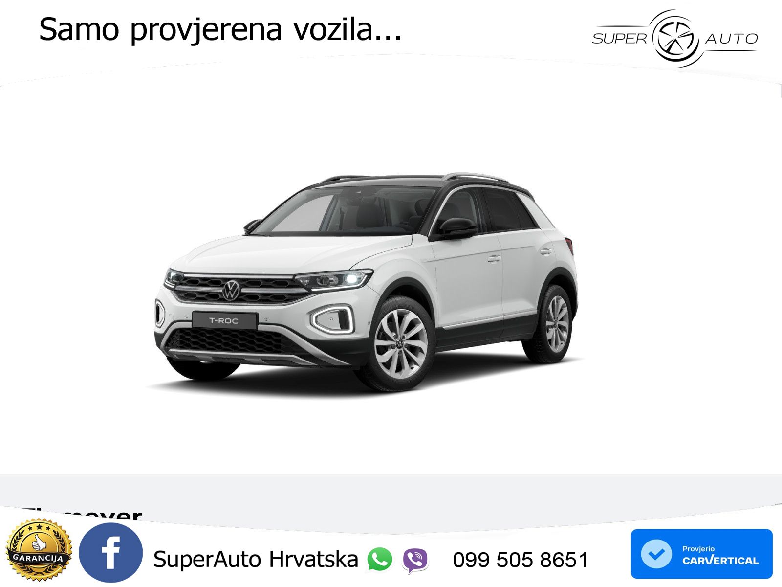 Volkswagen T-Roc 1.5 TSI (150 KS) DSG LED+GR SJED+ACC