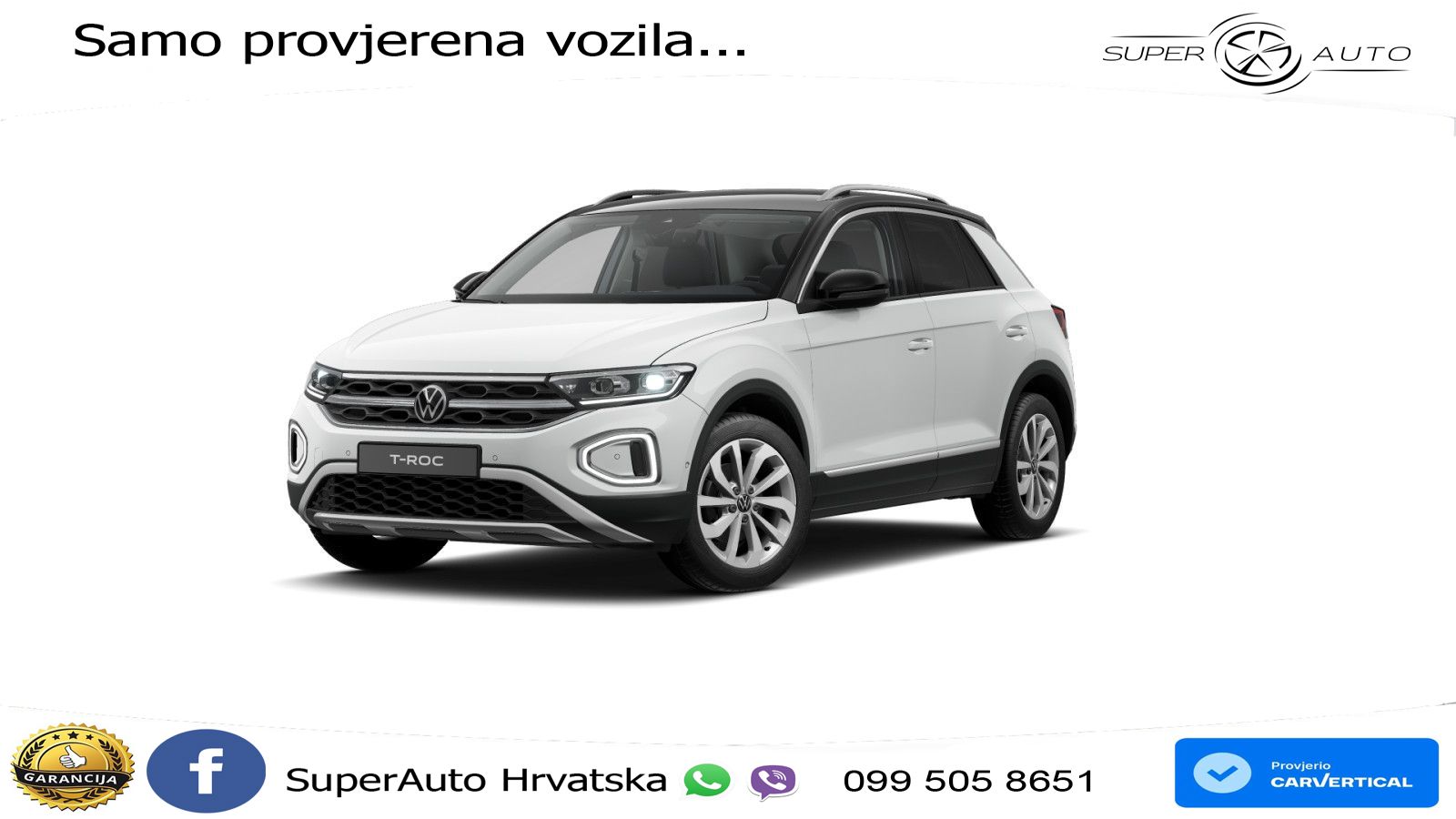 Volkswagen T-Roc 1.5 TSI (150 KS) DSG LED+GR SJED+ACC