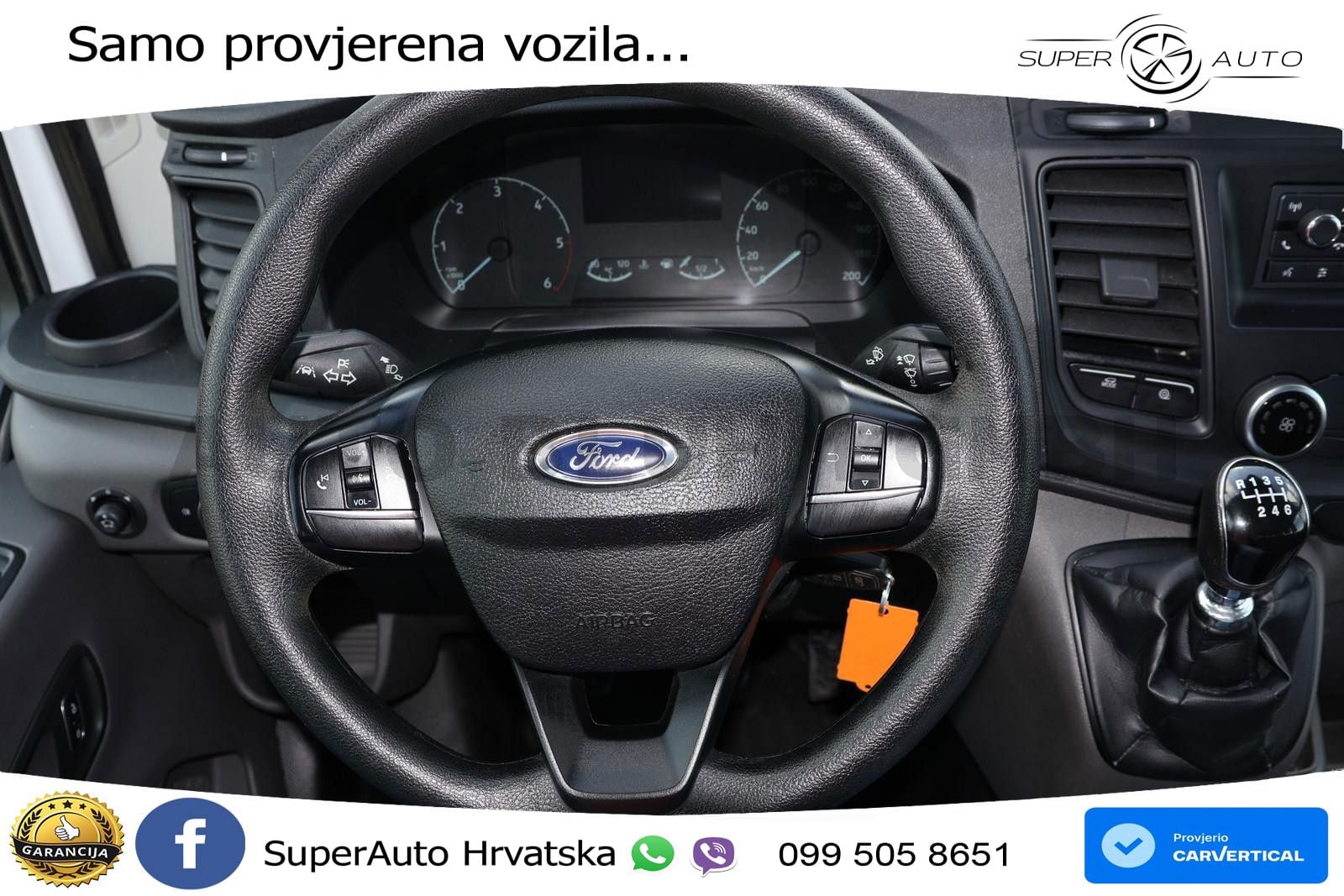 Ford Transit 350-EB Doka L2 + Klima AHK 2,24T 7-Sitze 131 KS