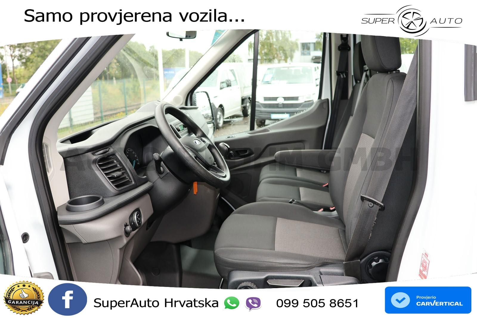 Ford Transit 350-EB Doka L2 + Klima AHK 2,24T 7-Sitze 131 KS