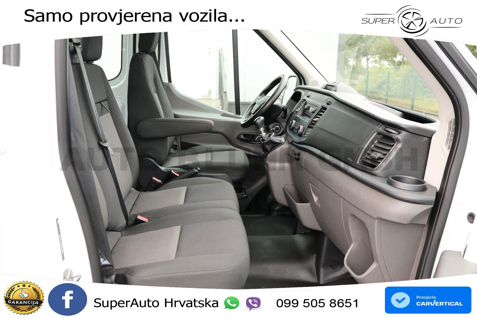 Ford Transit 350-EB Doka L2 + Klima AHK 2,24T 7-Sitze 131 KS