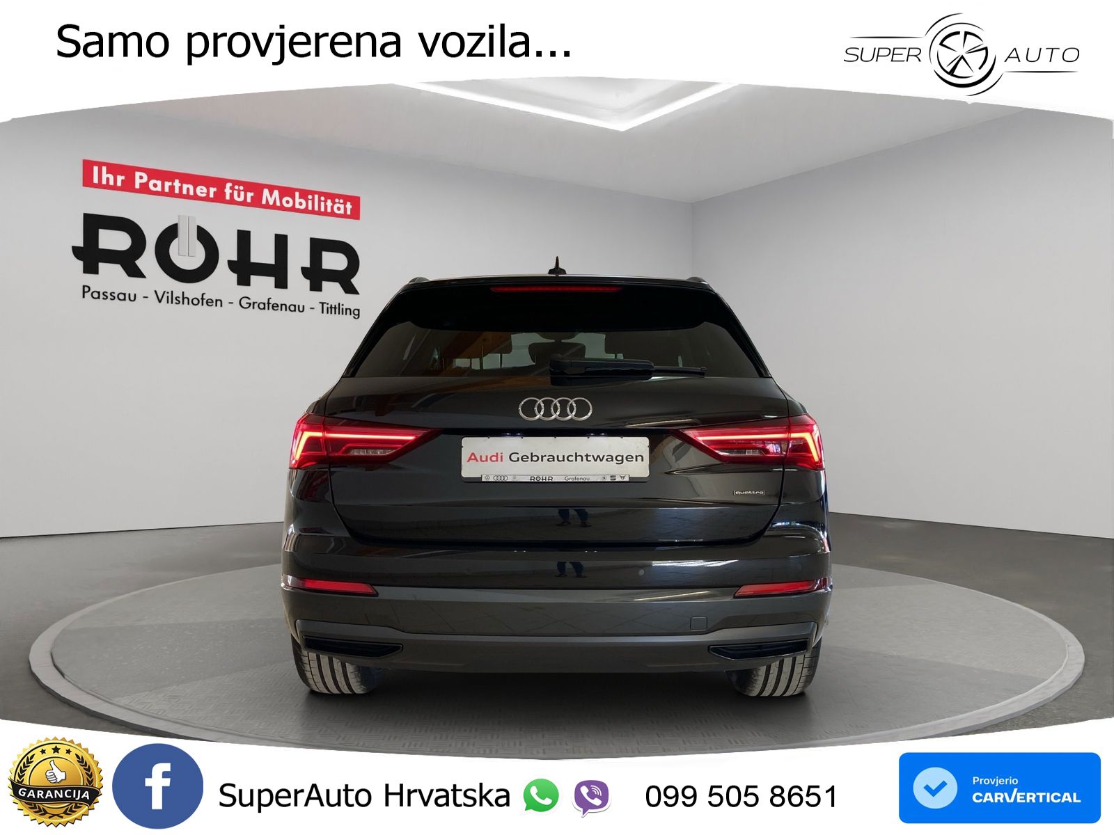 Audi Q3 40 TFSI (190 KS) quattro S tronic advanced LED+GR SJED+ACC