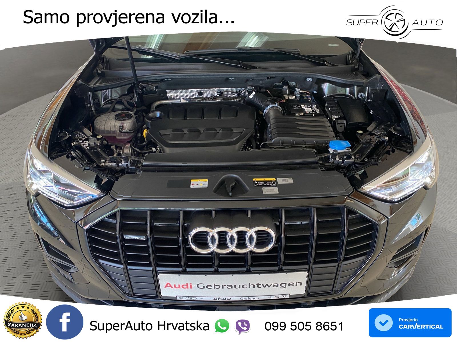 Audi Q3 40 TFSI (190 KS) quattro S tronic advanced LED+GR SJED+ACC