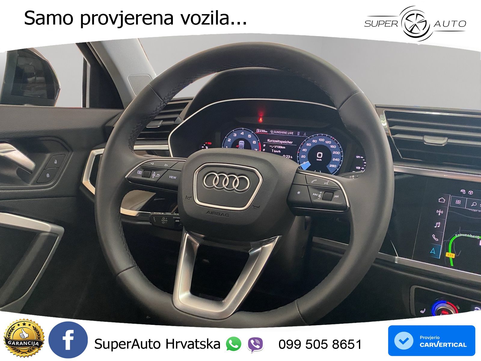 Audi Q3 40 TFSI (190 KS) quattro S tronic advanced LED+GR SJED+ACC
