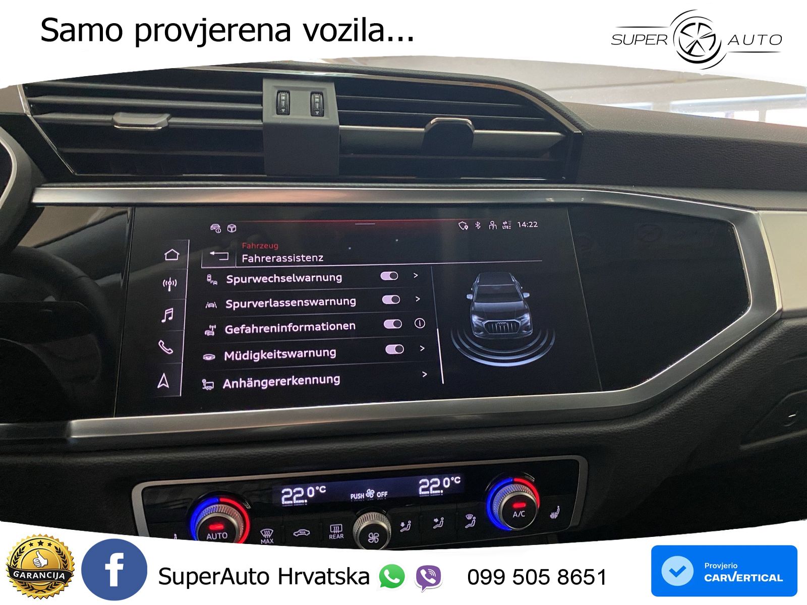 Audi Q3 40 TFSI (190 KS) quattro S tronic advanced LED+GR SJED+ACC