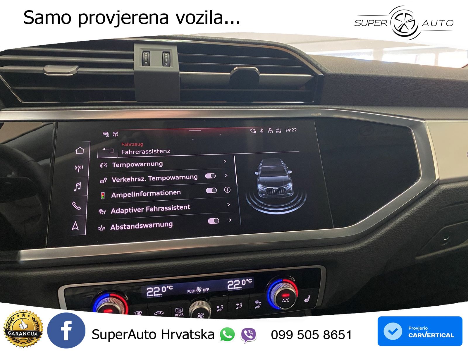 Audi Q3 40 TFSI (190 KS) quattro S tronic advanced LED+GR SJED+ACC