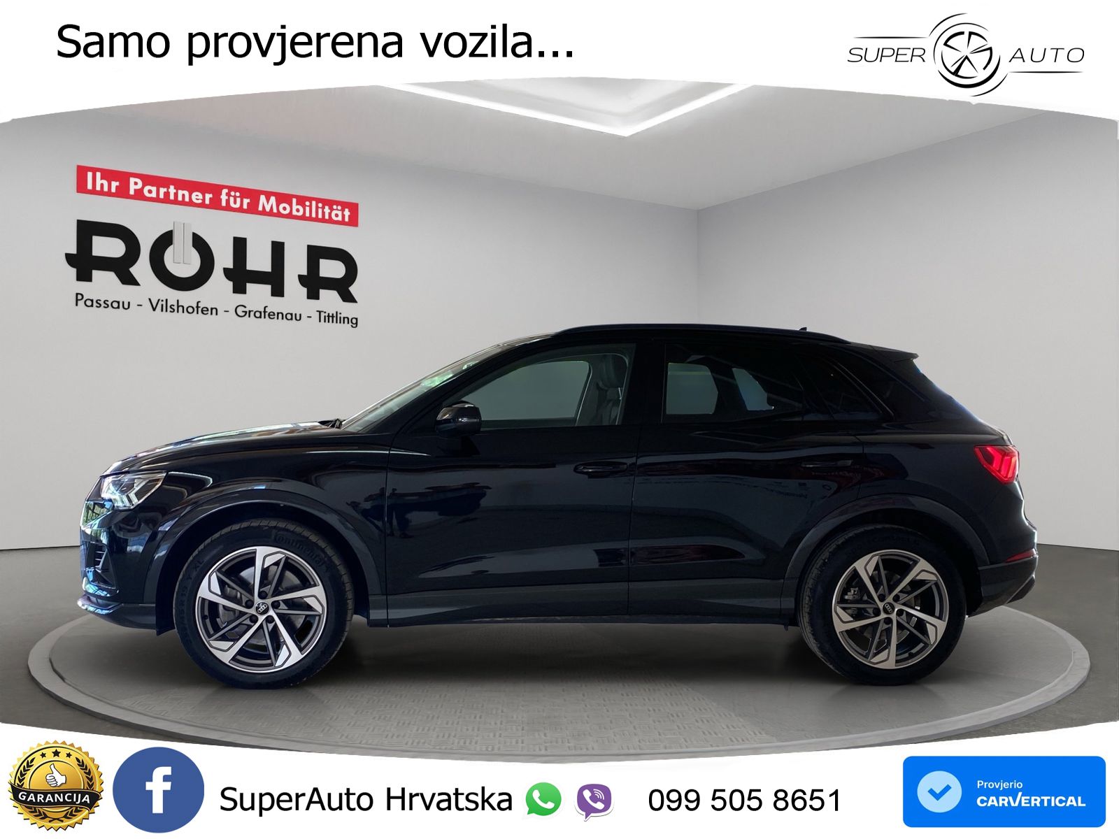 Audi Q3 40 TFSI (190 KS) quattro S tronic advanced LED+GR SJED+ACC