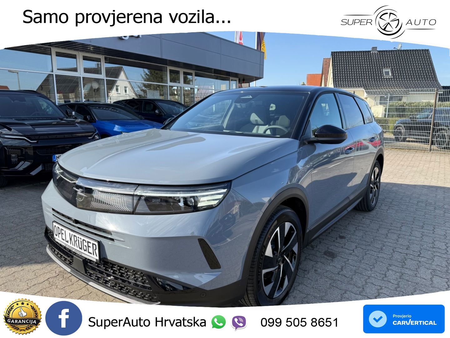 Opel Grandland 1.2 Turbo (145 KS) Hybrid eDCT Ultimate LED+GR SJED+ACC