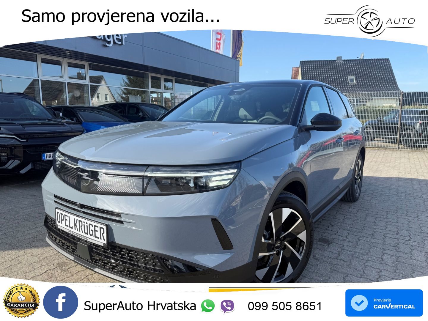 Opel Grandland 1.2 Turbo (145 KS) Hybrid eDCT Ultimate LED+GR SJED+ACC