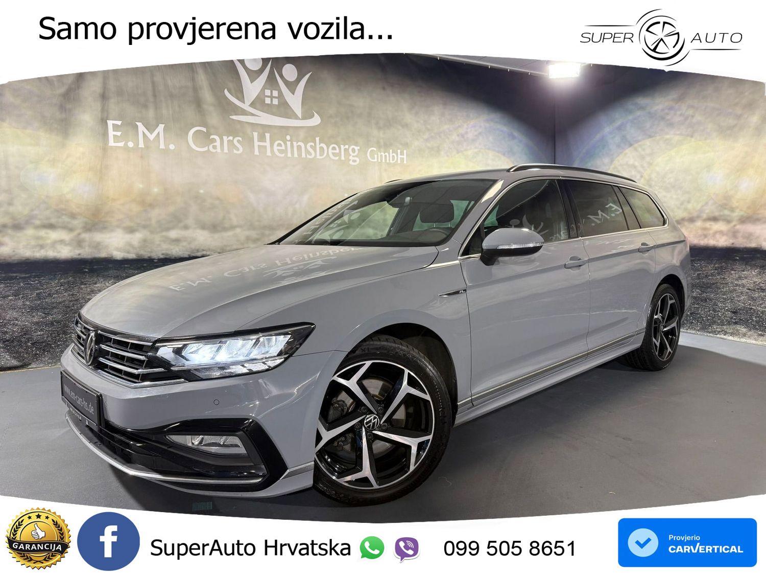 Volkswagen Passat Variant 2.0 TDI (150 KS) DSG Business LED+GR SJED+ACC
