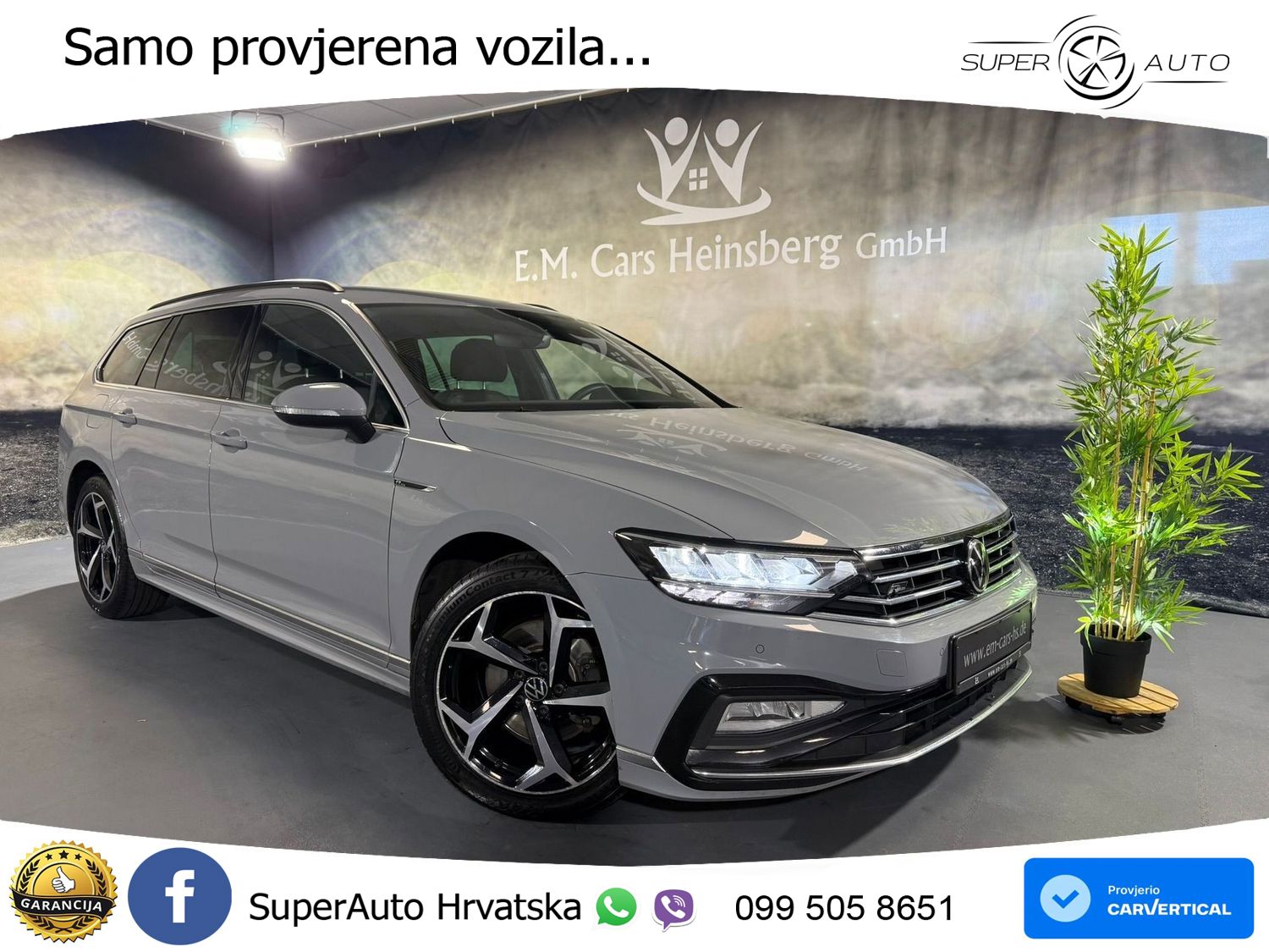 Volkswagen Passat Variant 2.0 TDI (150 KS) DSG Business LED+GR SJED+ACC